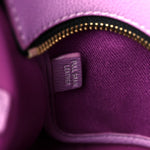 Grained Calfskin Small The Tote Bag Regal Orchid