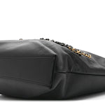 Calfskin Chain 20s Signature Tote Black