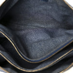 Lambskin Embossed Monogram Coussin PM Denim Blue