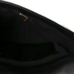 Lambskin Quilted Large CC Funky Town Flap Black