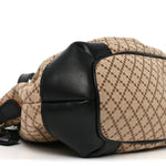 Diamante Medium Sukey Top Handle Bag Beige Black