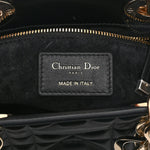 Calfskin Cannage Mini The Lady 95.22 Black