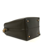 Shiny Calfskin Le 37 Bucket Bag Deep Musk