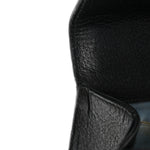 Grained Calfskin Bee Star Small Padlock Shoulder Bag Black