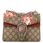 GG Supreme Monogram Blooms Mini Dionysus Shoulder Bag Beige Multicolor Dry Rose
