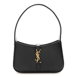 Smooth Calfskin Le 5 A 7 Mini Hobo Black
