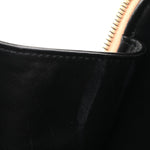 Caviar Quilted Large CC Filigree Vanity Case Beige Black