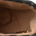 Calfskin Matelasse Mini GG Marmont 2.0 Bucket Bag Black