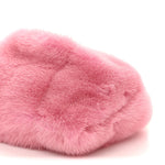 Mink Fur Clutch Pink