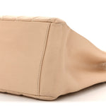 Caviar Quilted Grand Shopping Tote GST Beige Clair