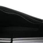 Lambskin Quilted Trendy CC Wallet On Chain WOC Black