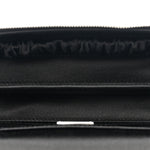 Satin Crystal Pave Medium Sicily Tubes Black