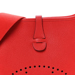 Taurillon Clemence EVELYNE III PM Rouge de Coeur