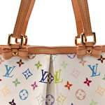 Monogram Multicolor Sharleen MM White