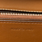 Box Calfskin Medium Classic Box Flap Bag Camel