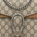 GG Supreme Monogram Mini Dionysus Shoulder Bag Taupe