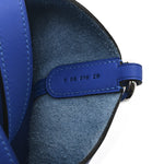 Taurillon Clemence Swift In-The-Loop 18 Bag Bleu Royal