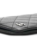 Caviar Quilted Agenda Cover Black