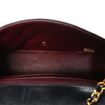 Lambskin Quilted Small Single Flap Black