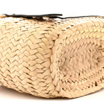 Raffia Small Basket Tote Bag Natural Tan