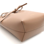 Calfskin Mini Mini Bucket Bag Biscotto