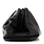 Smooth Butter Calf The Pouch Oversized Clutch Black