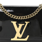 Patent Louise PM Chain Clutch Black