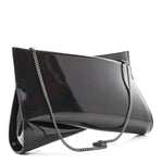 Patent Psychic Loubitwist Clutch Black