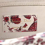 Calfskin Le Coeur Des Papillons Small Lady D-Joy White