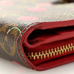 Monogram Cerises Compact Zipped Wallet