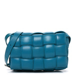 Nappa Maxi Intreccio Padded Cassette Crossbody Bag Blaster