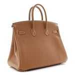 Togo Birkin 25 Gold