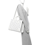 Visetos Large Munchen Tote White