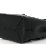 Calfskin Lockme Mini Backpack Black