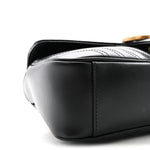 Calfskin Matelasse Small GG Marmont Shoulder Bag Black