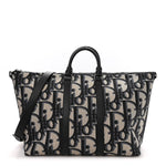 Maxi Oblique Jacquard Weekender 40 Beige Black