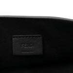 Vitello King Crystal Fab Crossbody Bag Black