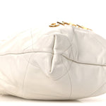 Shiny Calfskin Quilted Mini Chanel 22 White