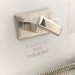 Smooth Calfskin Mini Bel Air Carry All Bag White