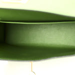 Epsom Mini Kelly Sellier 20 Vert Yucca