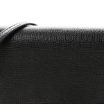 Derby Calfskin House Check Small Macken Crossbody Bag Black