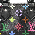 LV X TM Monogram Multicolor Nano Speedy Black