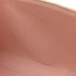 Damier Azur Pochette Felicie Chain Wallet Rose Ballerine