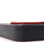 Empreinte Pochette Felicie Chain Wallet Marine Rouge