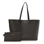 Calfskin Large Shopping Tote Earth