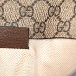 GG Supreme Monogram Neo Vintage Web Belt Bag Brown