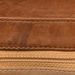 Washed Lambskin Mini Chain Around Messenger Brown