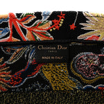 Canvas Zodiac Fantastico Embroidered Medium Book Tote Black Multicolor