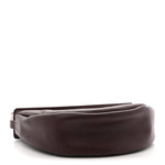 Soft Calfskin Moon Sling Bag Plum