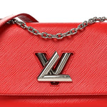 Epi Twist Shoulder Bag MM Coquelicot
